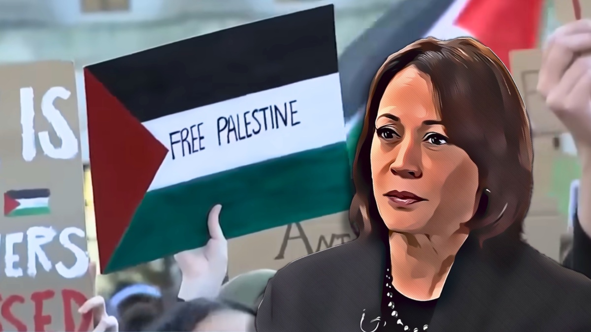 kamala ahrris pro palestina