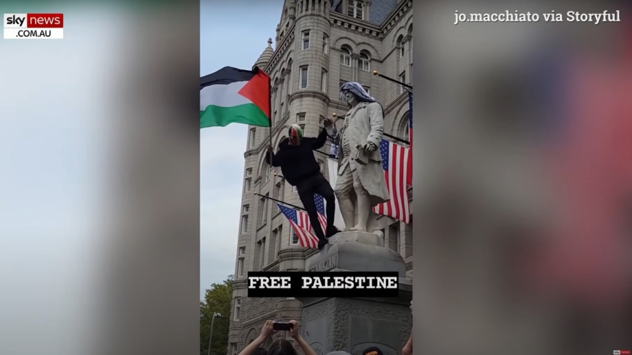manifestazione Palestina Washington