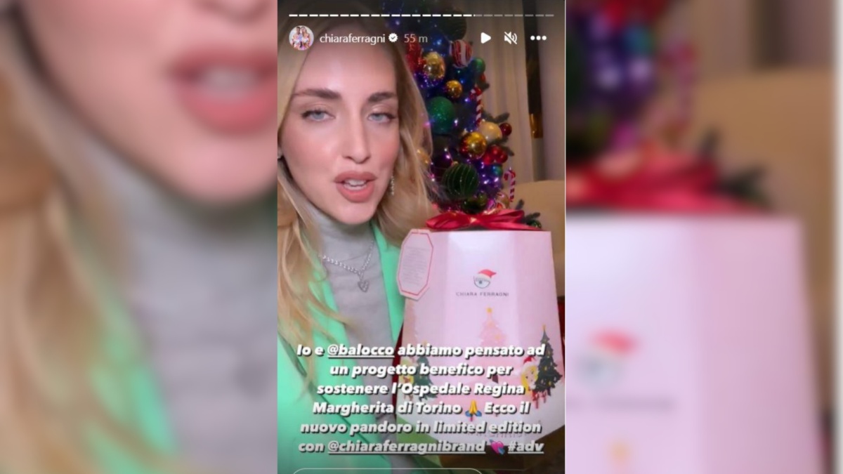 Chiara Ferragni multa pandoro