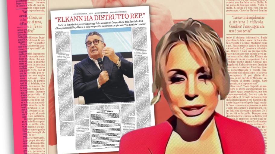 Marina Berlusconi Carlo De Benedetti