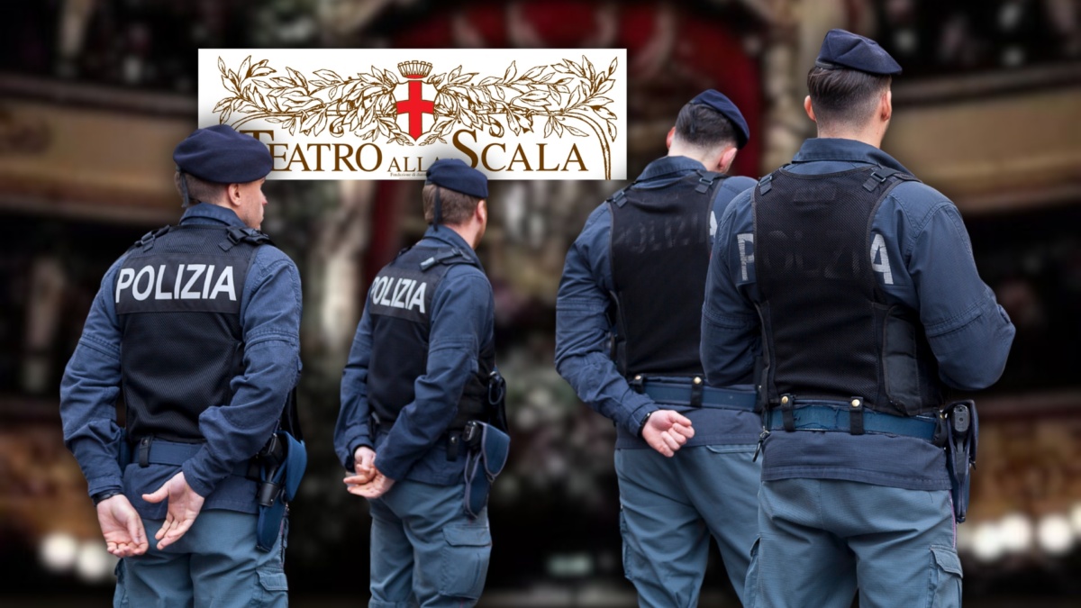 Teatro alla Scala antifascista polizia