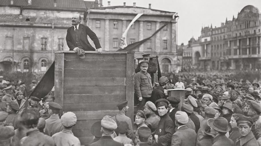 Lenin (Grigory Petrovich Goldstein, public domain)
