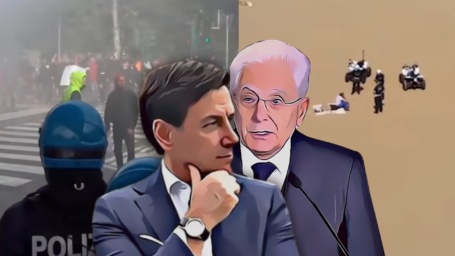 Conte Mattarella droni