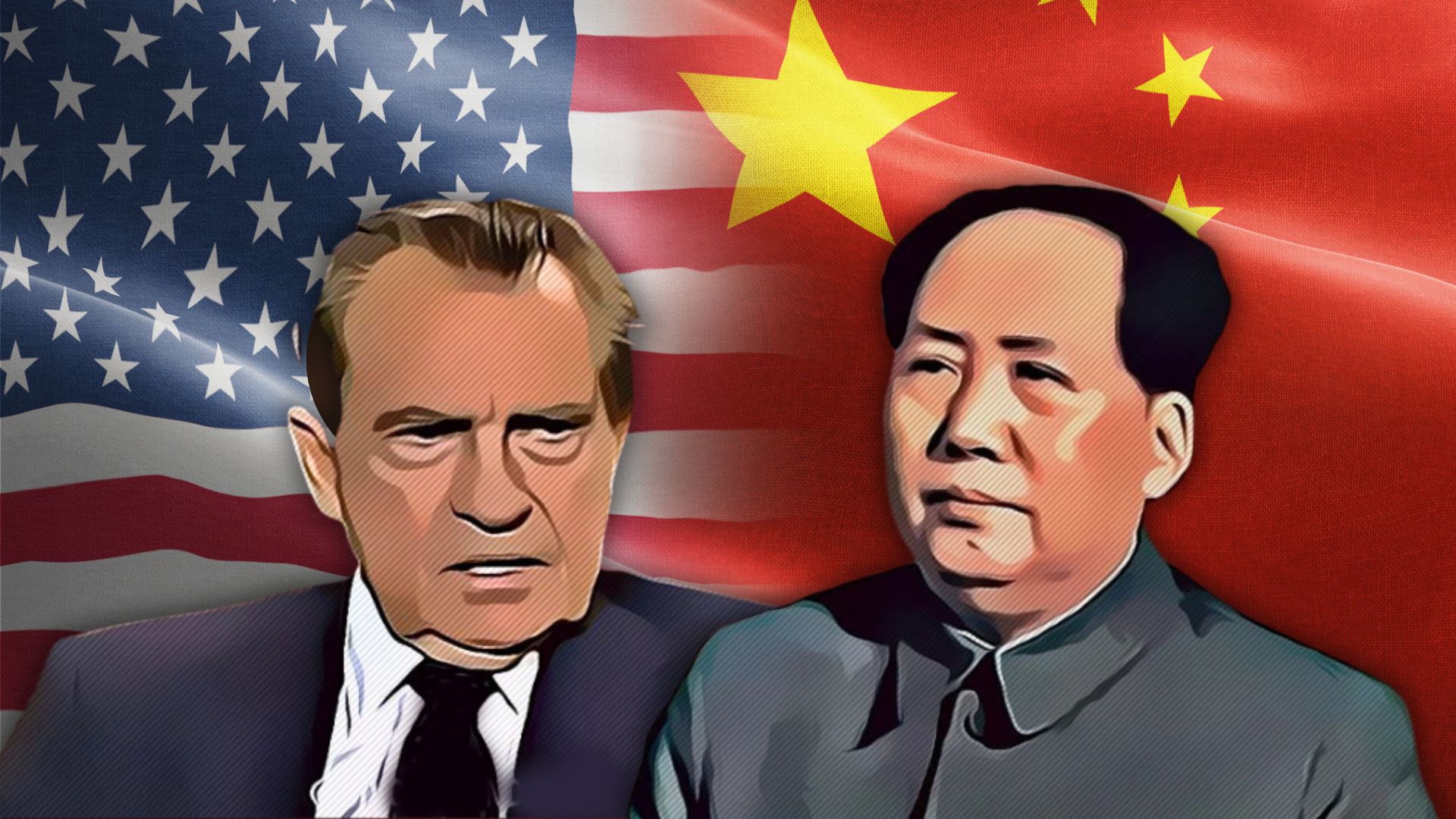 How was the relationship between the United States and China born of Maoism?