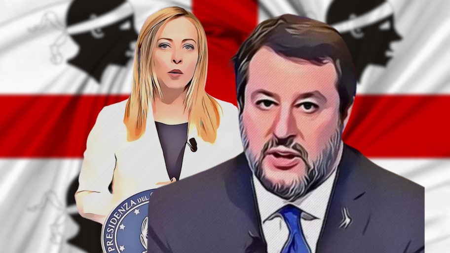 sardegna salvini meloni