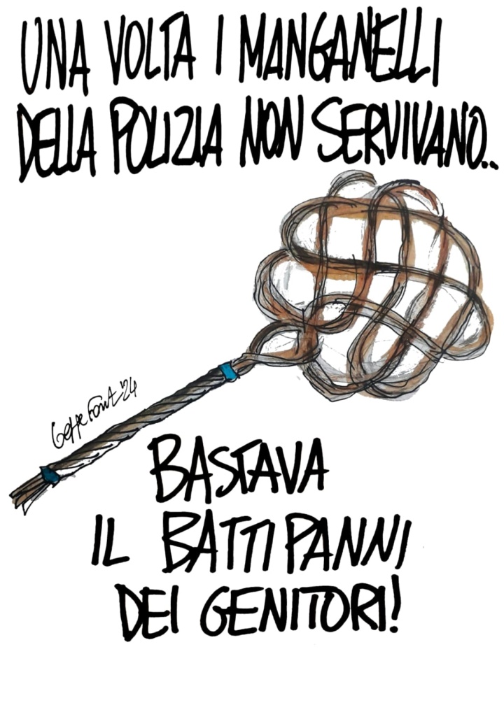 Sedute Satiriche di Beppe Fantin - Vignetta del 27/02/2024