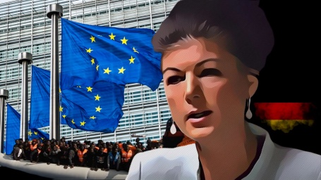 Sahra Wagenknecht ue migranti