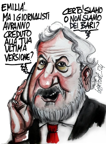 Sedute Satiriche di Beppe Fantin - Vignetta del 27/03/2024