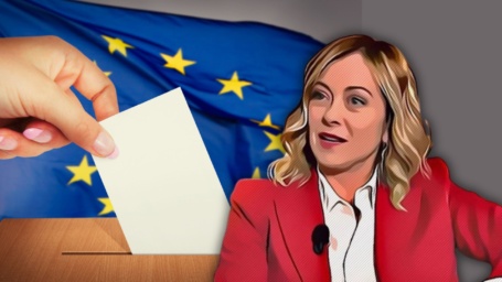 Meloni voto europeo affluenza