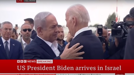 Netanyahu Biden (BBC)