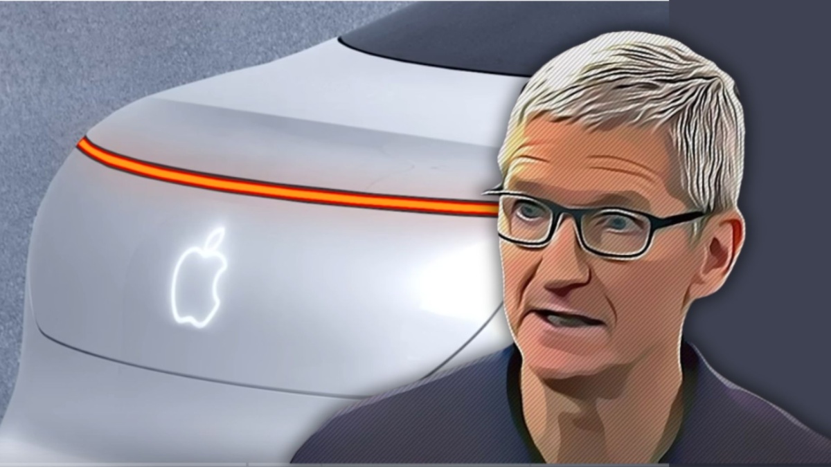 tim cook apple car