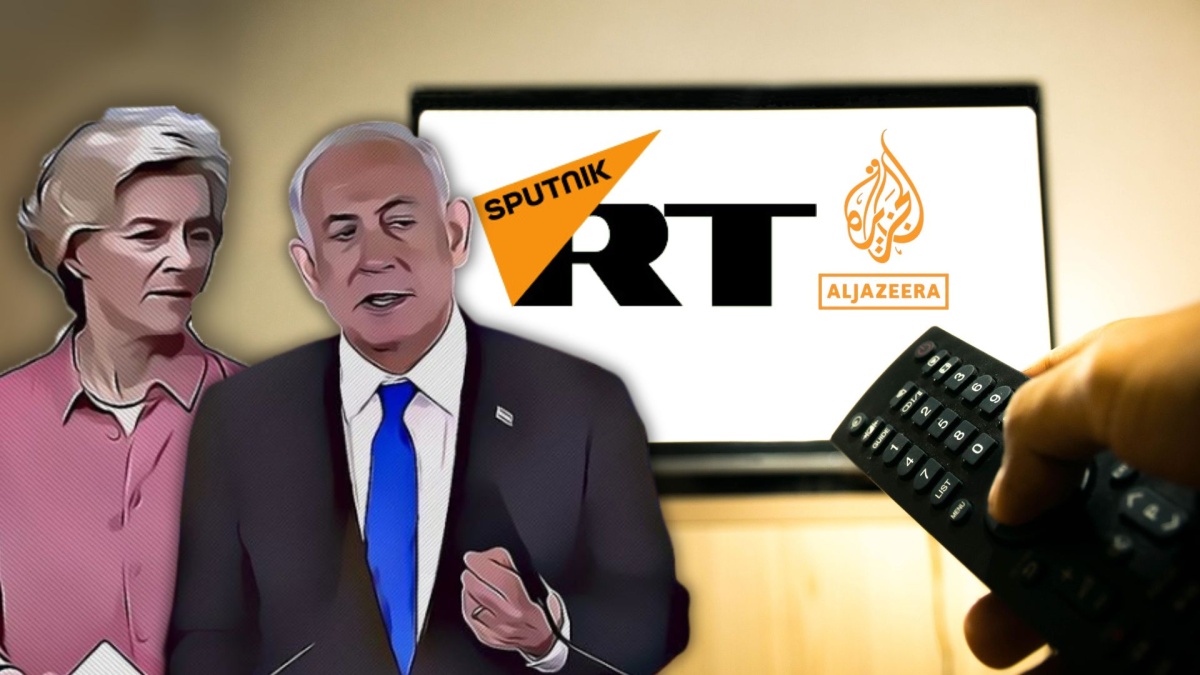 Al Jazeera Israele ursula sputnik rt