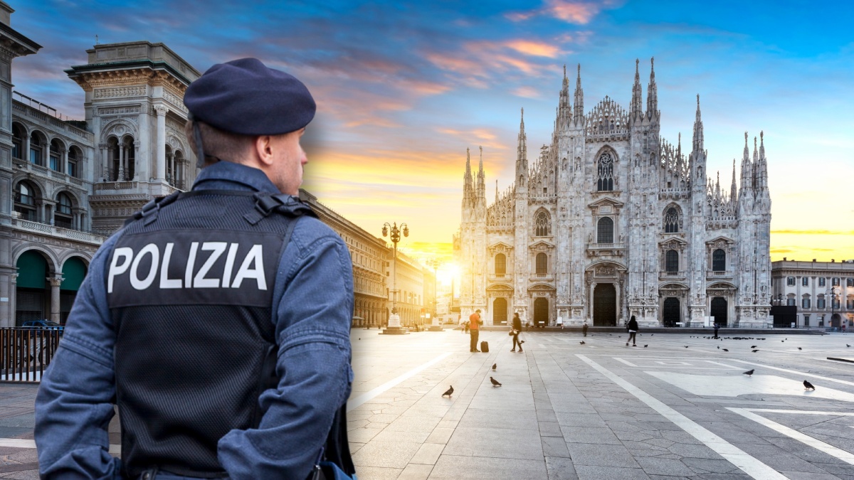 Poliziotto Milano