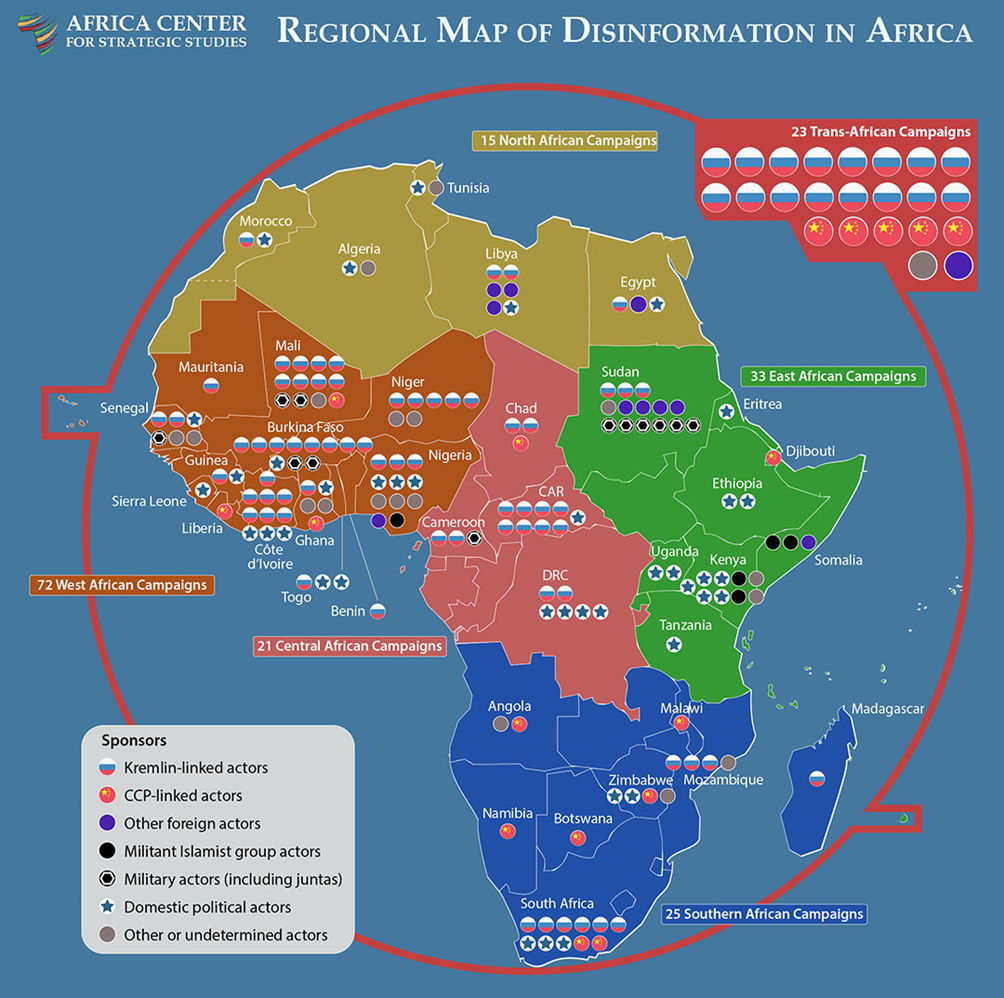 Map Africa Center for Strategic Studies