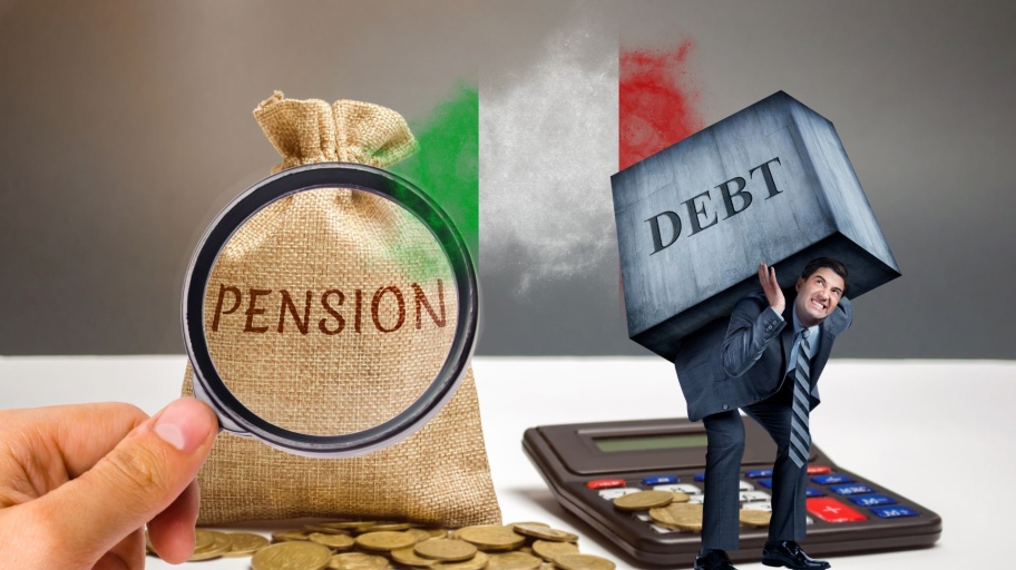 italia pensioni debito