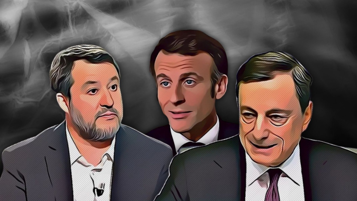 salvini macron draghi