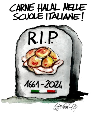 Sedute Satiriche di Beppe Fantin - Vignetta del 04/04/2024