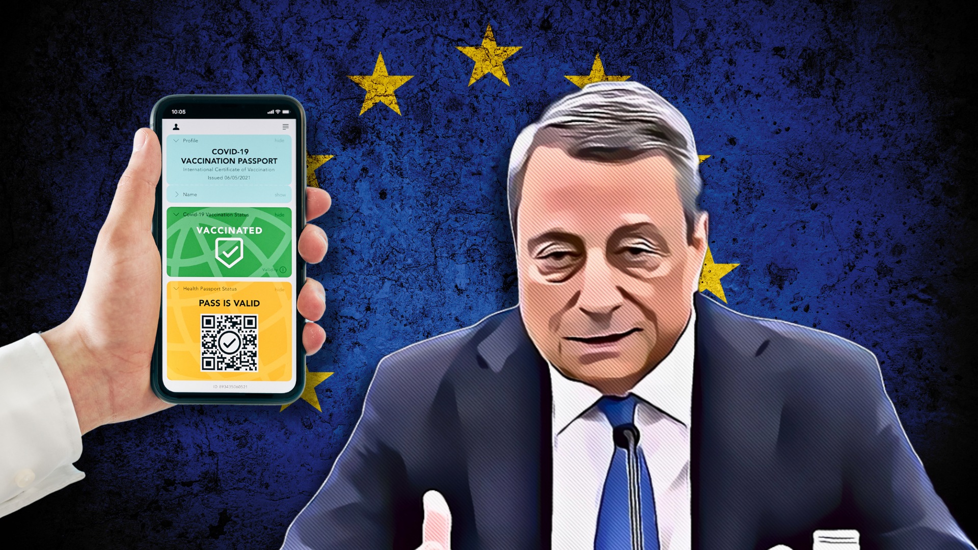 La Gen Z ringrazia Draghi per il green pass