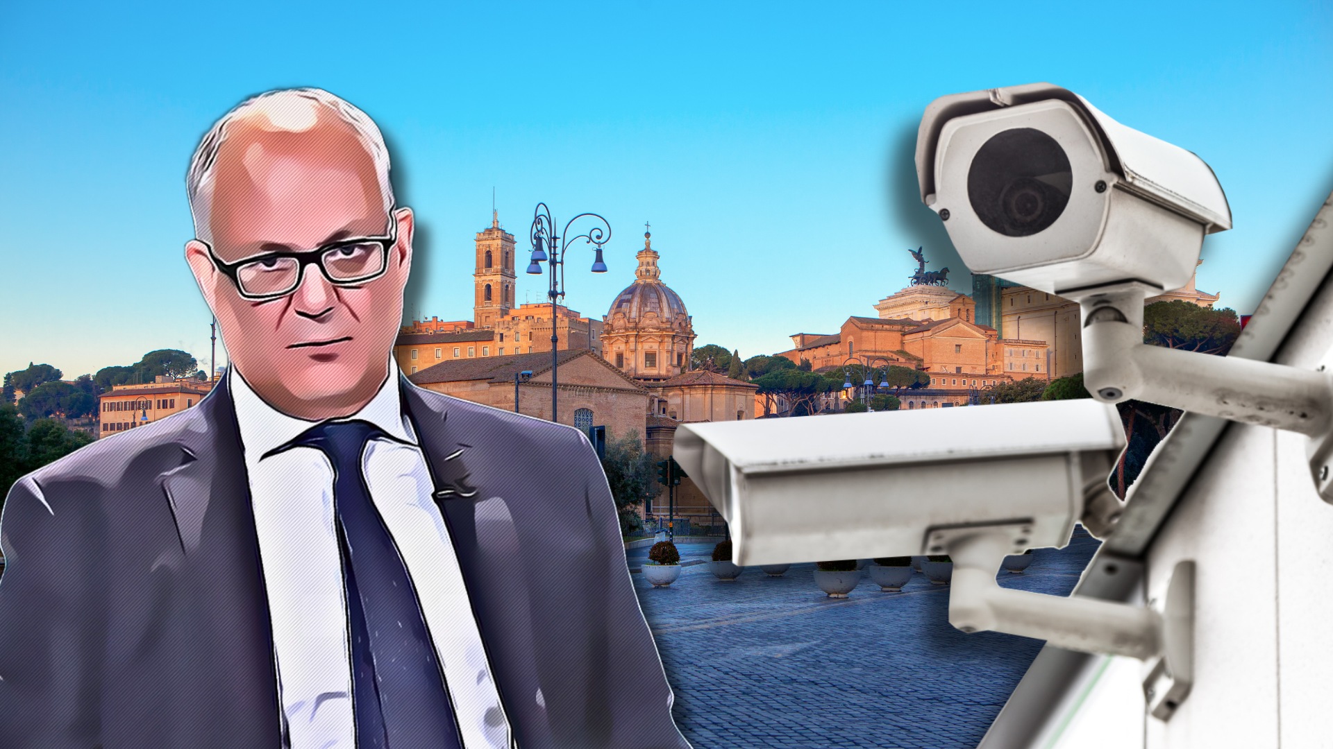 Telecamere per controllare “atti non conformi”: a Roma va in scena il Grande Fratello