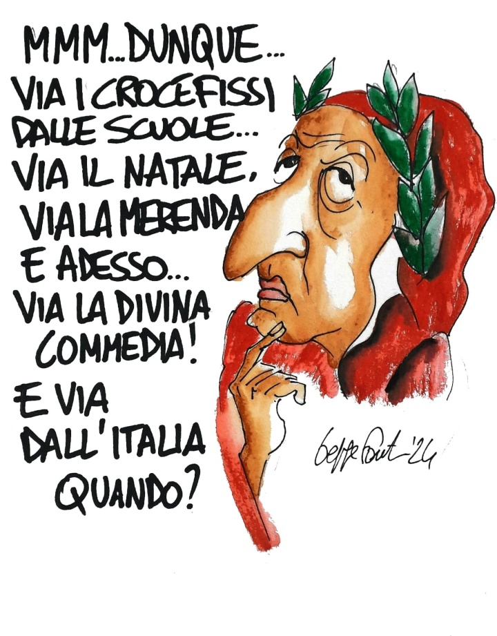 Sedute Satiriche di Beppe Fantin - Vignetta del 30/05/2024