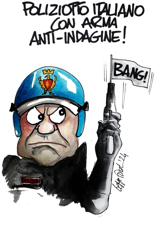 Sedute Satiriche di Beppe Fantin - Vignetta del 14/05/2024