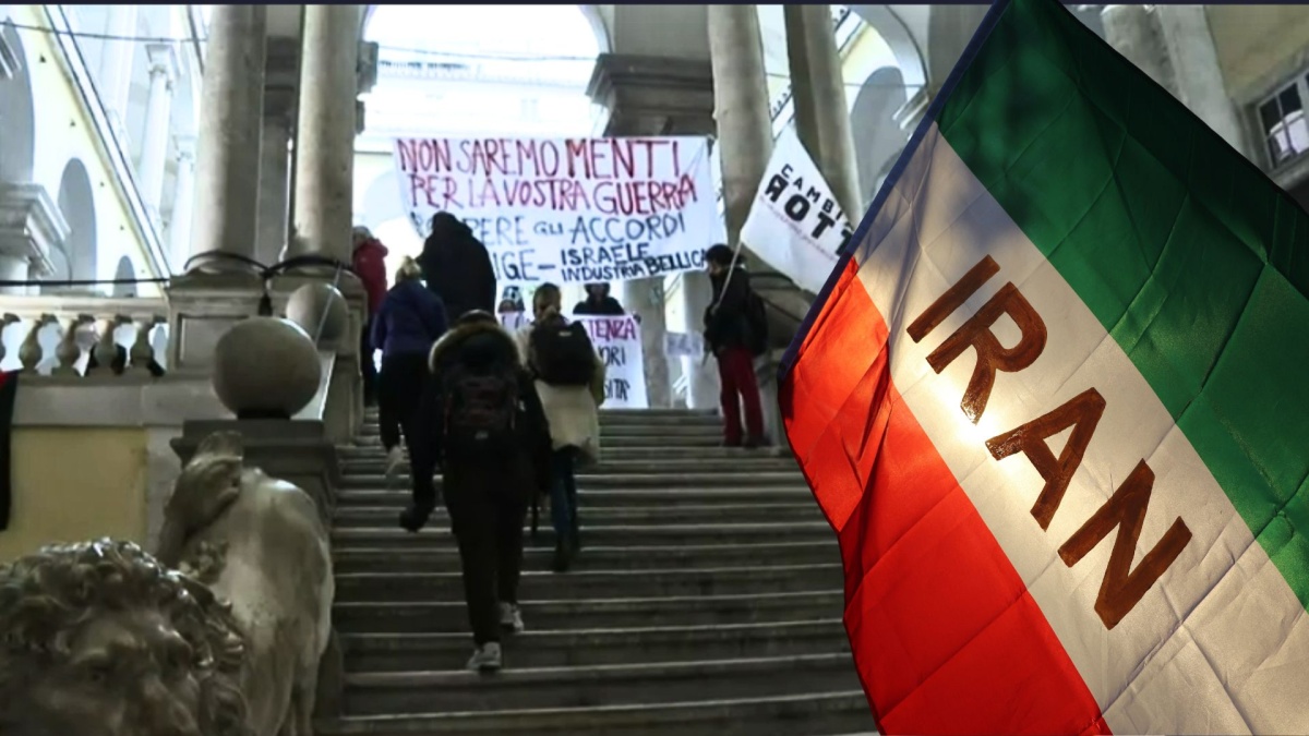 studenti proteste iran israele