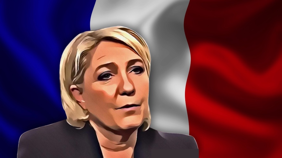 Marine Le Pen in Francia