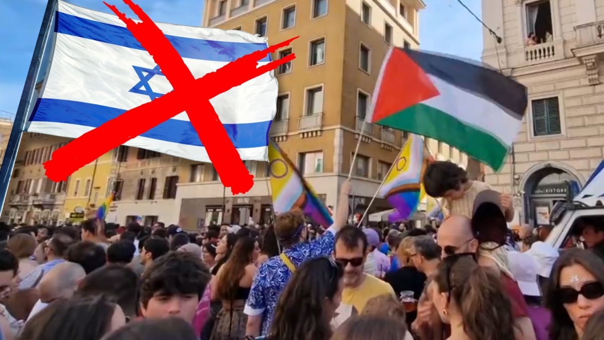 Sfilata bandiera israele