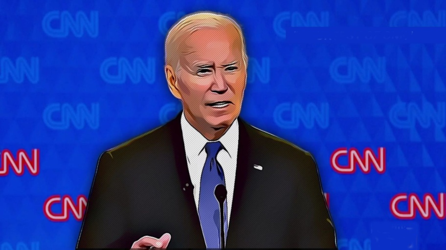 Joe Biden confronto con Donald Trump