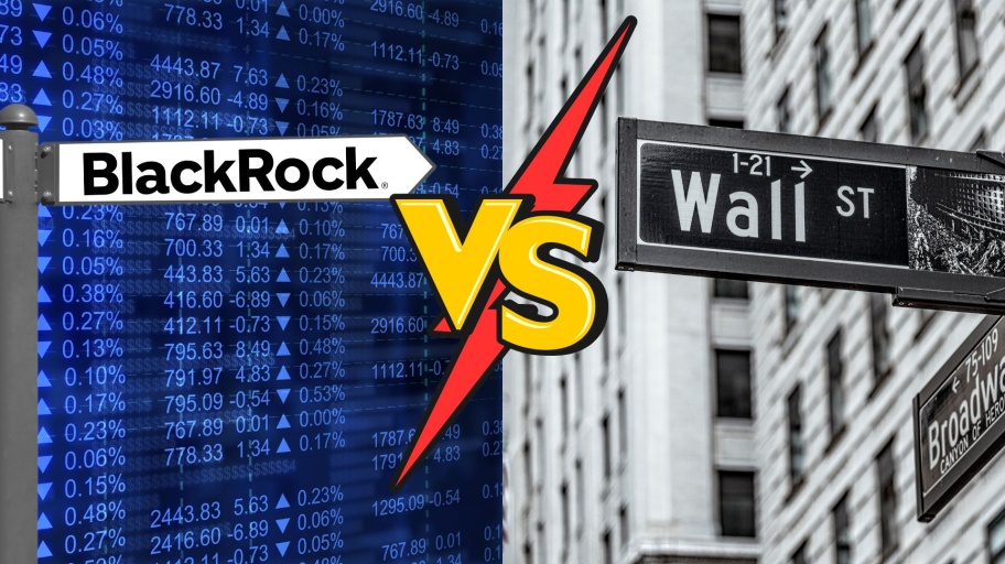 black rock vs wall street