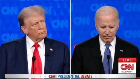 Biden Trump duello tv CNN