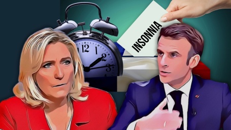 le pen, macron, sveglia, voto francia