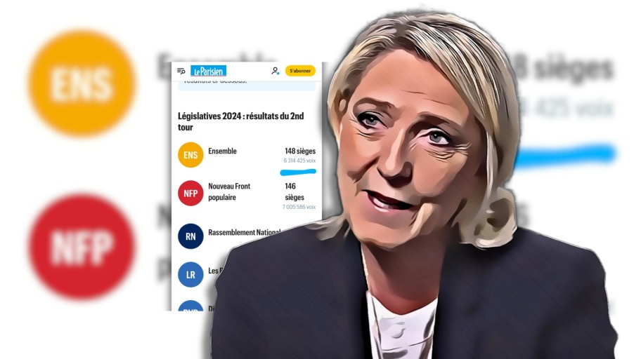 Marine Le Pen e il voto in Francia