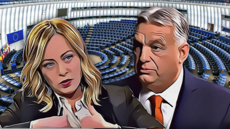 Orban Meloni europarlamento