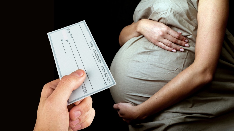 assegno maternità, donna incinta