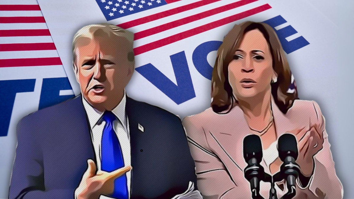 trump harris voto