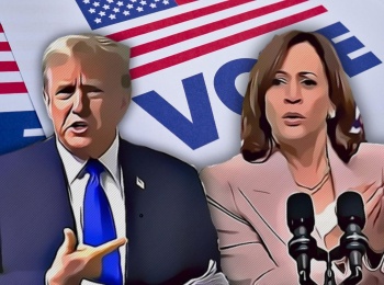 Trump Harris voto