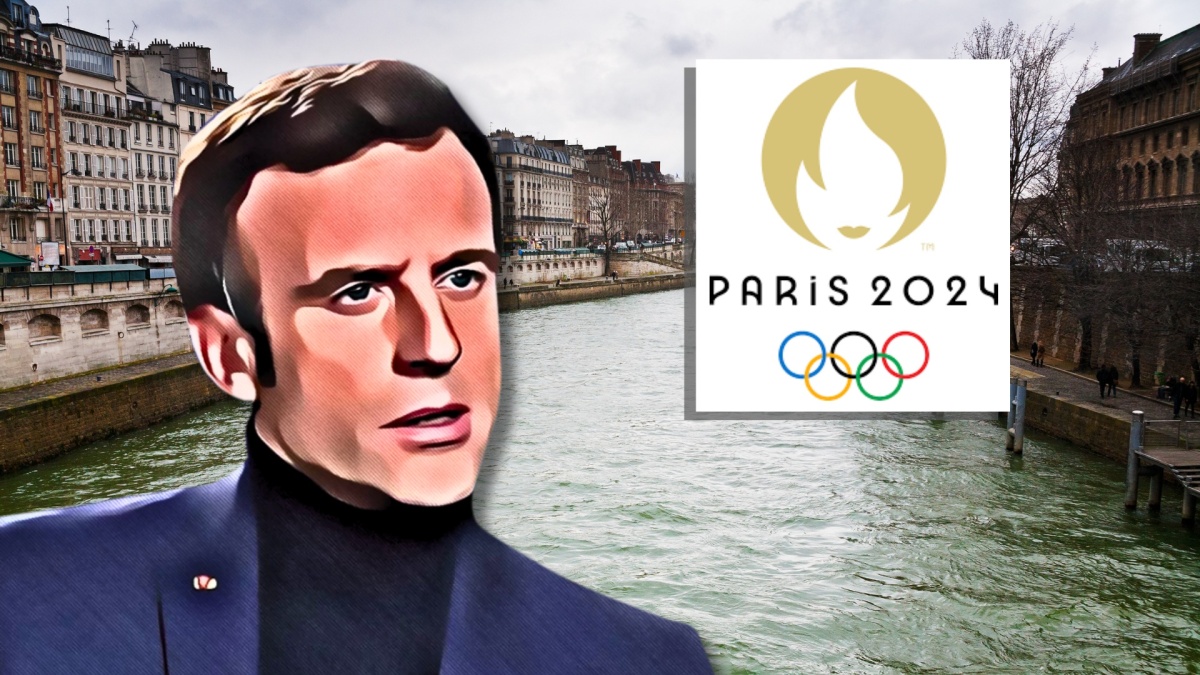 Macron Senna Olimpiadi