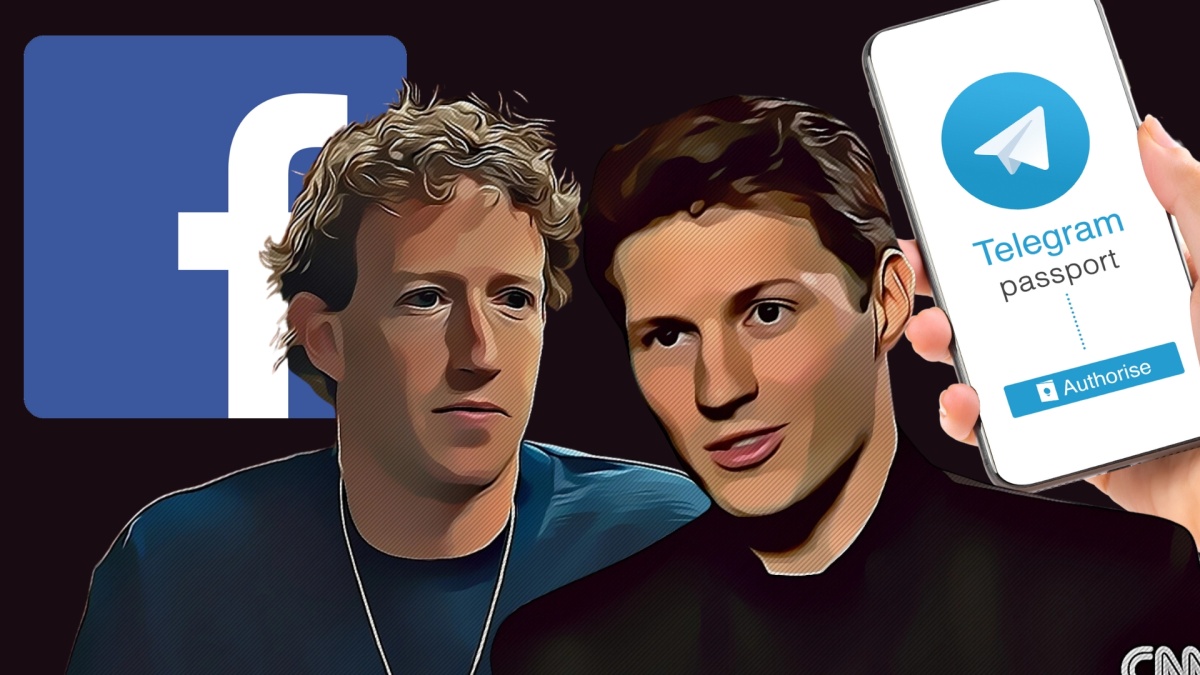 Marck Zuckerberg e Pavel Durov