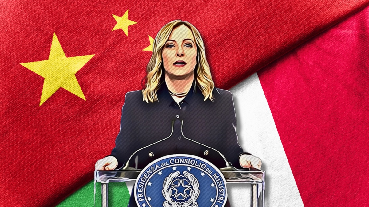 Meloni Cina Italia