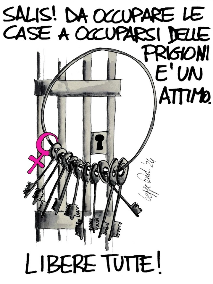 Sedute Satiriche di Beppe Fantin - Vignetta del 21/08/2024