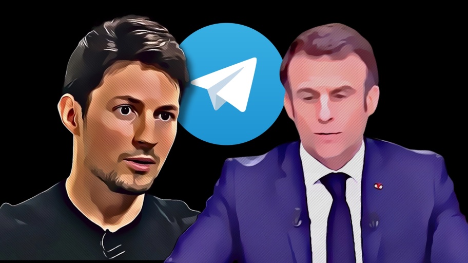 durov macron Telegram