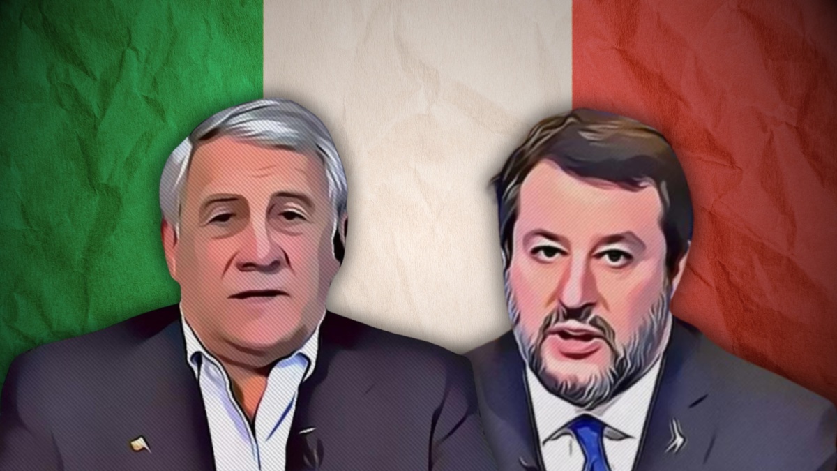 matteo salvini e antonio tajani