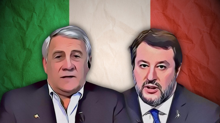 matteo salvini e antonio tajani sullo Ius Soli