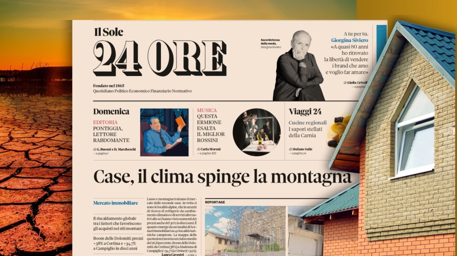 sole 24 casa montagna