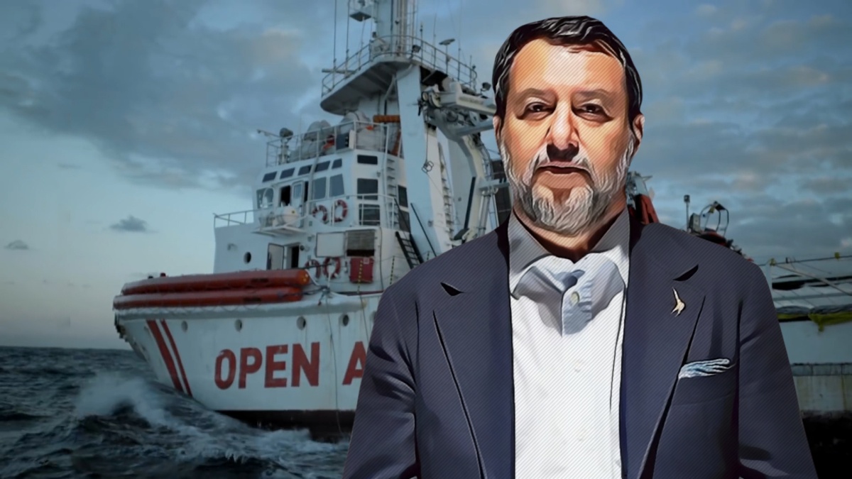 Salvini open arms