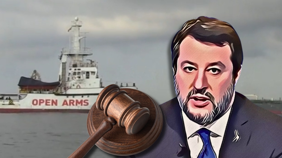 Salvini open arms