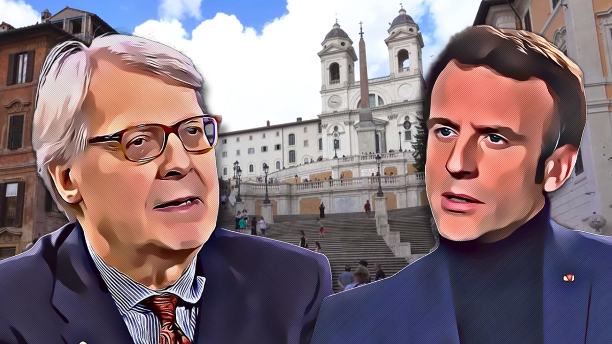 Sgarbi Macron trinità dei monti