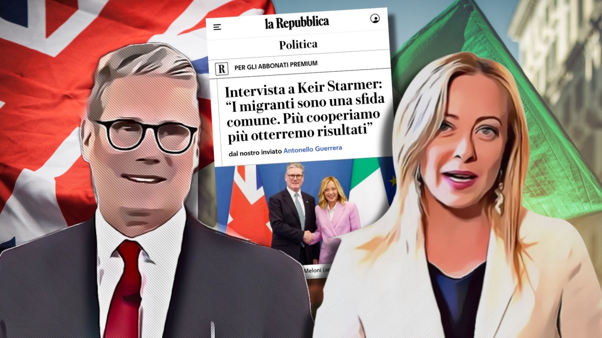 Starmer Meloni Repubblica