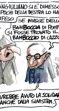 Sedute Satiriche di Beppe Fantin - Vignetta del 08/09/2024